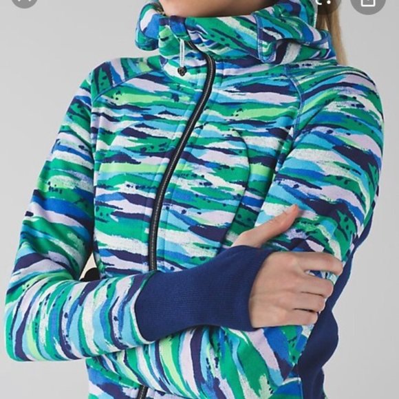 Lululemon Scuba Hoodie Seven Wonders RARE